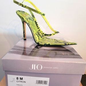 JLO Parlata Lime Green Pump